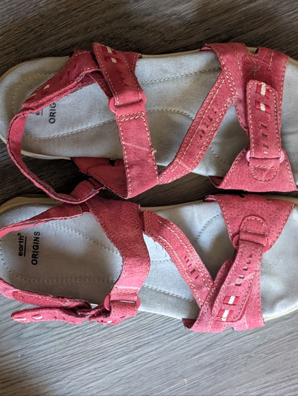 Earth Origins | Women's 11 Shoe | Red Sandal - Picture 3 of 6